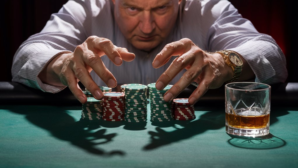 risky gambling elite performers